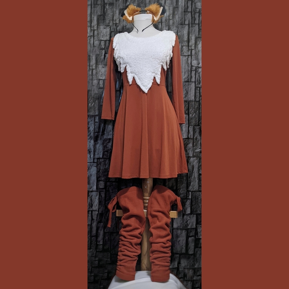 Fox Costume Hand Made Women's Small/Girls 14-16